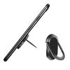 360 Degree Rotate Slim Metal Thin Finger Hand Back Grip Loop Kickstand iPhone Case with Magnetic Phone Strap Ring Holder Stand