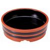 Noodle Red and Black Diameter X ABS Resin Suitable for and Commercial Use Soba/Udon Bowl, 7-inch, [20.5mm 6.4cm], (7-521-4), Restaurants, Inns,