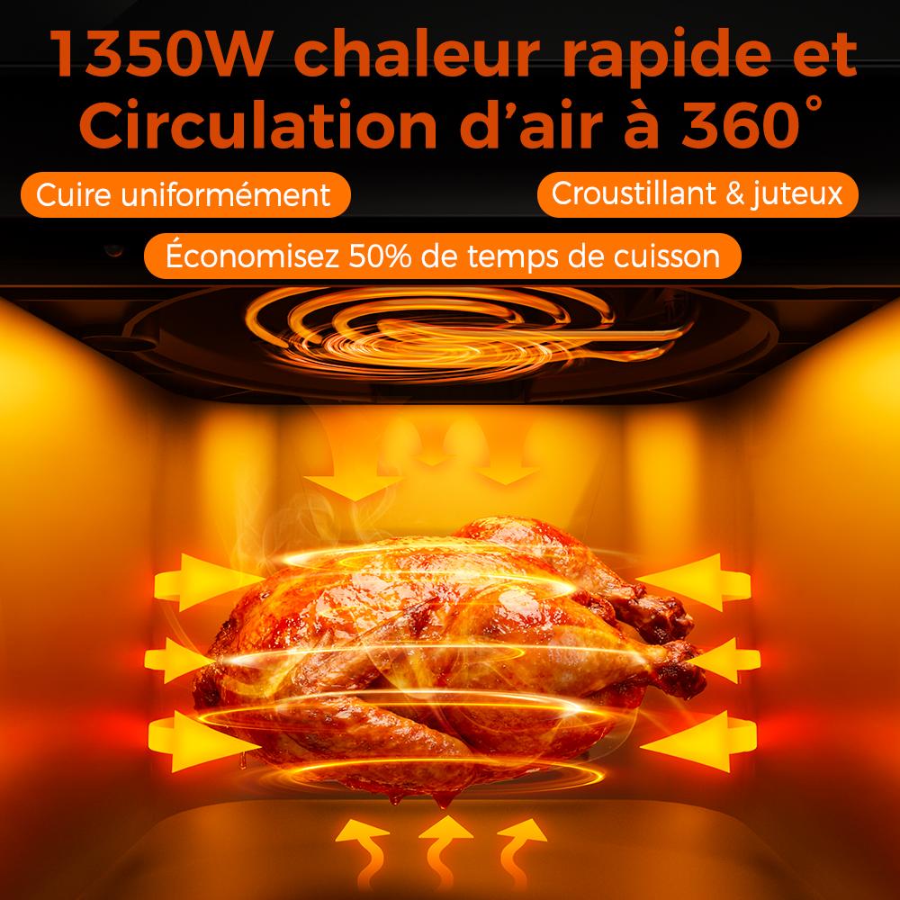 Фритюрница 6 л Стеклянный видимый стиль Легко чистить Бытовая Многофункциональная Все-в-одном Электрическая фритюрница