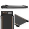FT51 2-in-1 Foldable Walking Pad Treadmill Under Desk LED Quiet Durable Electric Treadmill with Remote Control