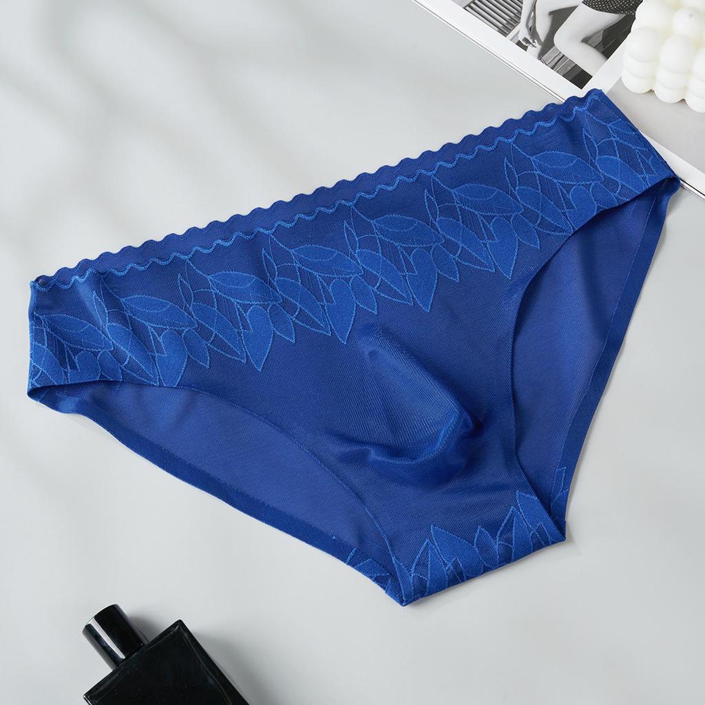 Мужские 3D кружевные трусы-слипы - Бесшовное эластичное нижнее белье с низкой посадкой