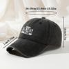 Baseball Cap Stylish Hat Men's Outdoor Baseball Cap Adjustable High Quality Truck Cap Men's and Women's Camping Hiking Fishing Hat
