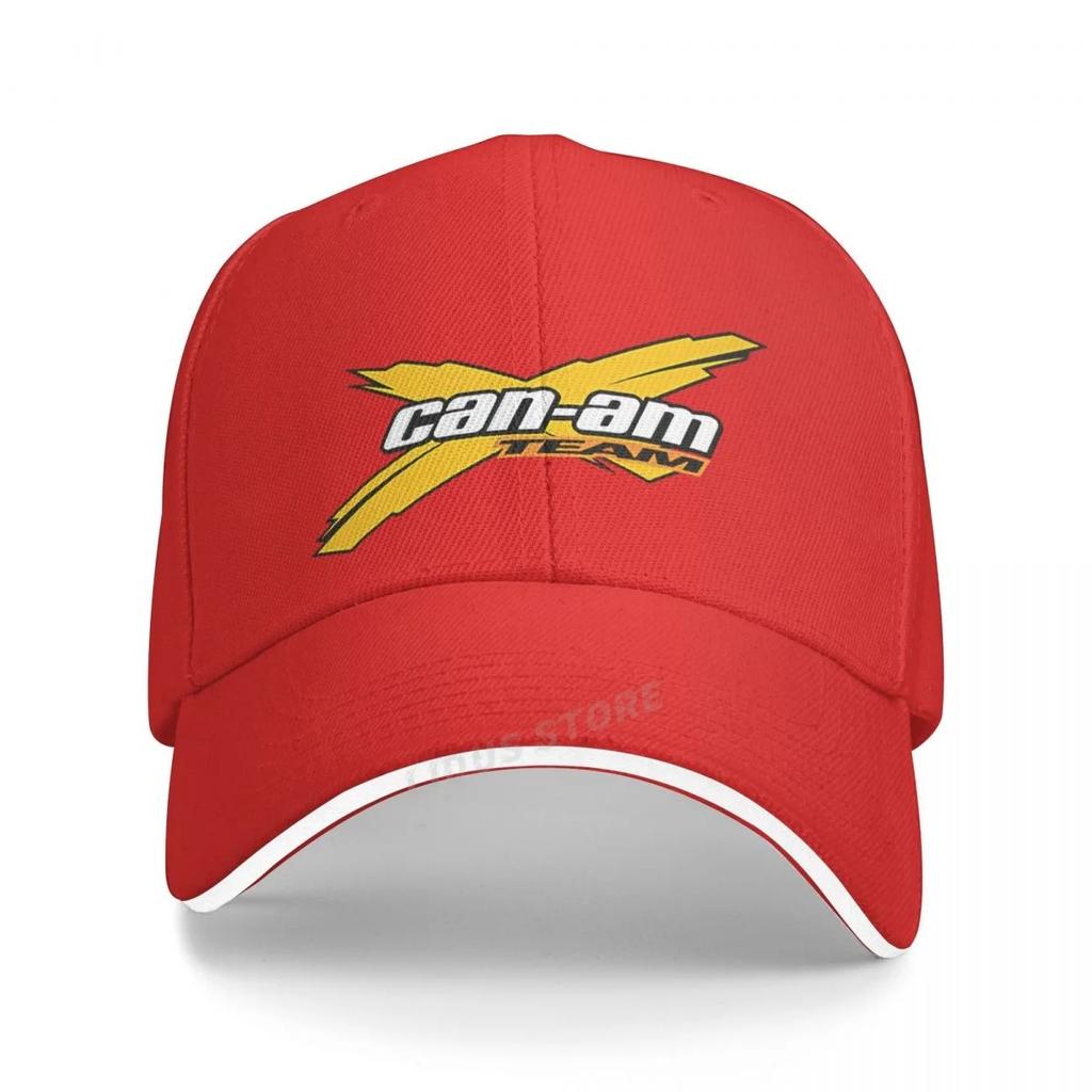 Can Am Logo Stripe Brp Team бейсбольная кепка мужская модная крутая кепка Can AM хип-хоп женская кепка