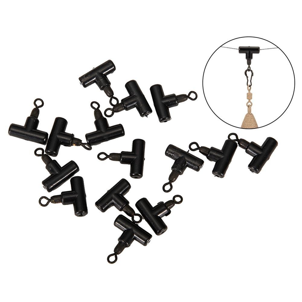 Running Ledger Zip Rolling Swivel Carp Rig Rings Clip Fishing Swivels Fishing Line Slider Beads