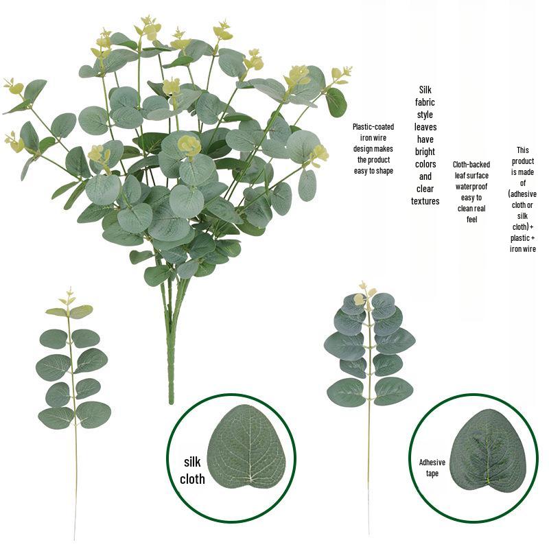 Eucalyptus Leaf Nordic Wedding & Home Decor Arrangement