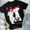 Chainsaw Man T-shirt Anime Waifu Anime Csm Pv Girl Sexy Art,lewd Black Shirt