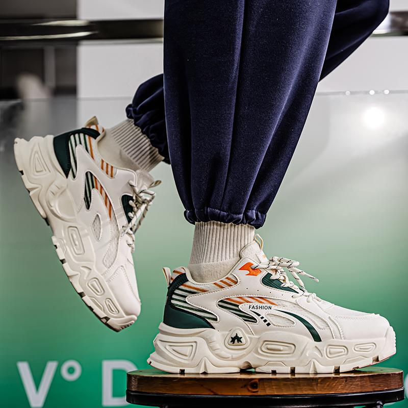 Новые модные мужские туфли Four Seasons Low Top, удобные дышащие повседневные кроссовки