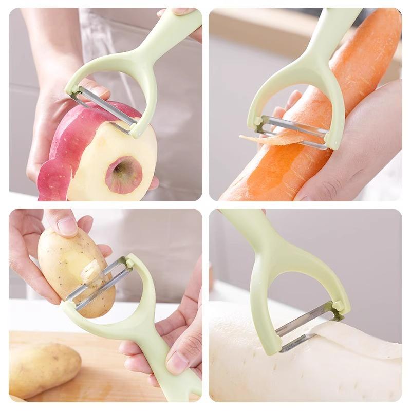 Peeler Household Fruit PeelerKitchen Multi-functional Sharp Peeler for PotatoesCucumbers and Vegetables
