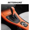 Для BMW E90 E92 E93 Серии 3 Из Алькантары Панель Декоративная Накладка на Панель Селектора КПП Наклейка Аксессуары для Тюнинга Салона Автомобиля