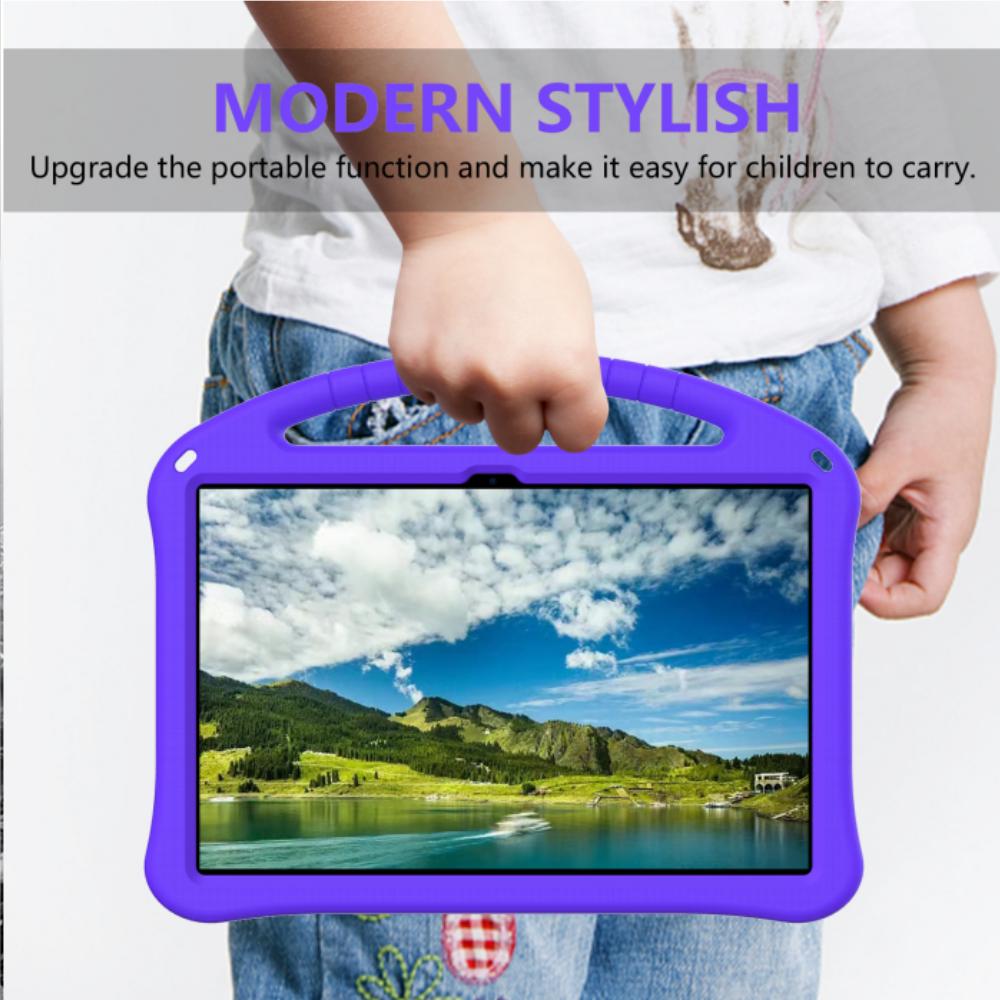 Kids Soft EVA Case for Motorola Moto pad 60 pro 12.7 inch 12.7" Funda Stand Shockproof Cover with Child Hand Holder