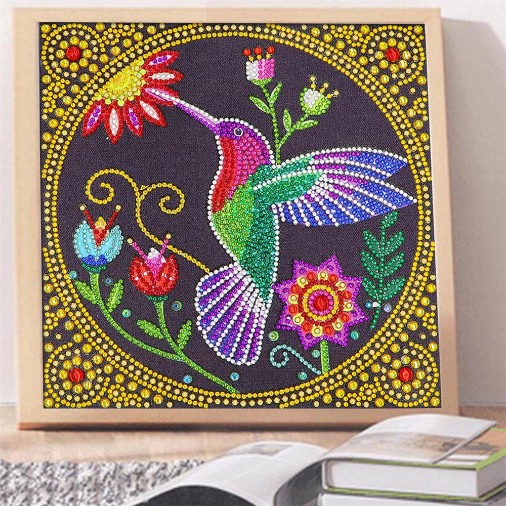 Huacan 5D DIY Special Shaped Diamond Painting Bird Cross Stitch Embroidery Kit