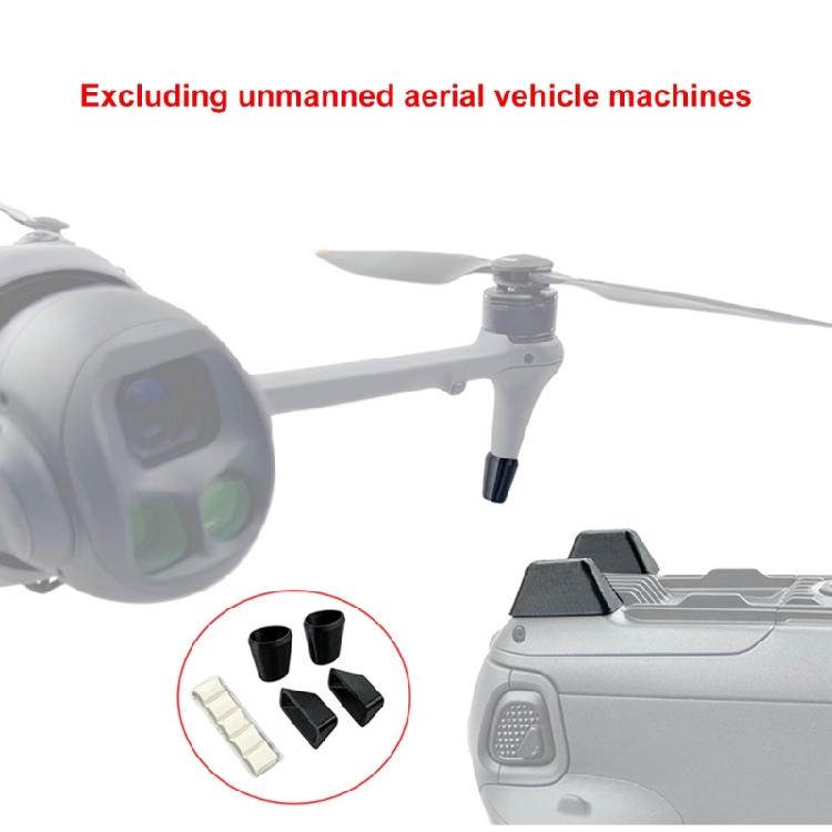 Set of 1 Shock Absorbing Landing Leg Extenders 5mm Lift for Yu 4 Professional UAV Adhesive Tape Quick Installation
