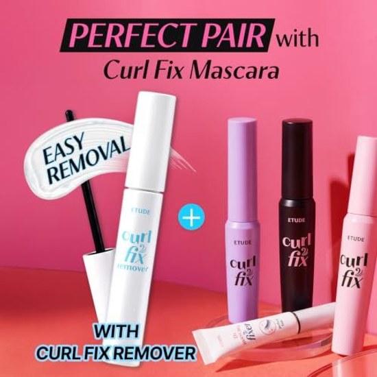 ETUDE Тушь для ресниц Curl Fix Skinny Black Ультратонкая щеточка Для нижних ресниц Без комочков 3 г