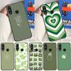 Зеленая эстетика Для Huawei Nova 12s 12i 11i 8i 9 10 SE Y91 Y90 Y60 Y70 Y72 Y61 P20 P40 P30 Lite P60 Pro Чехол