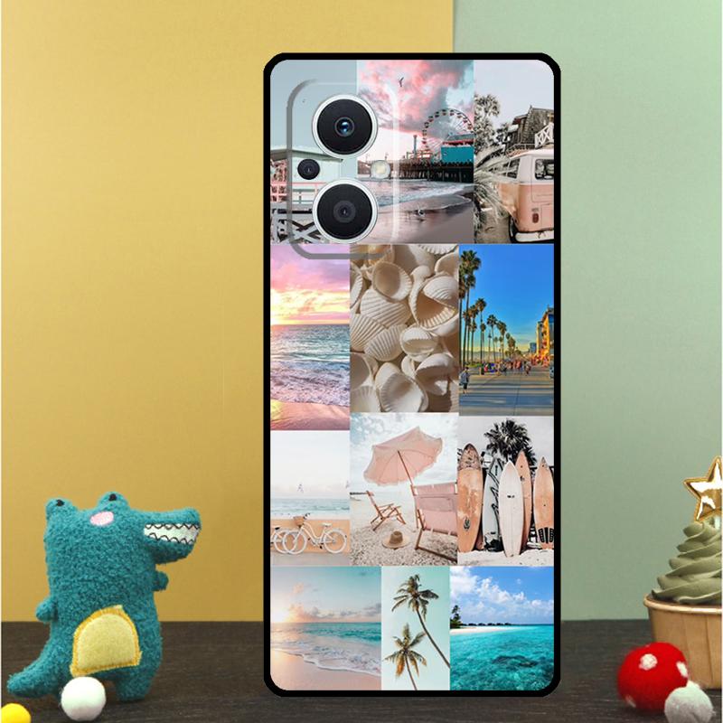 Чехол "Пляжное настроение" для OPPO Reno 15F 13F 14F 12 11 F 10 14 15 Pro 7 8 Lite OPPO Find X9 X8 X6 X5 Pro