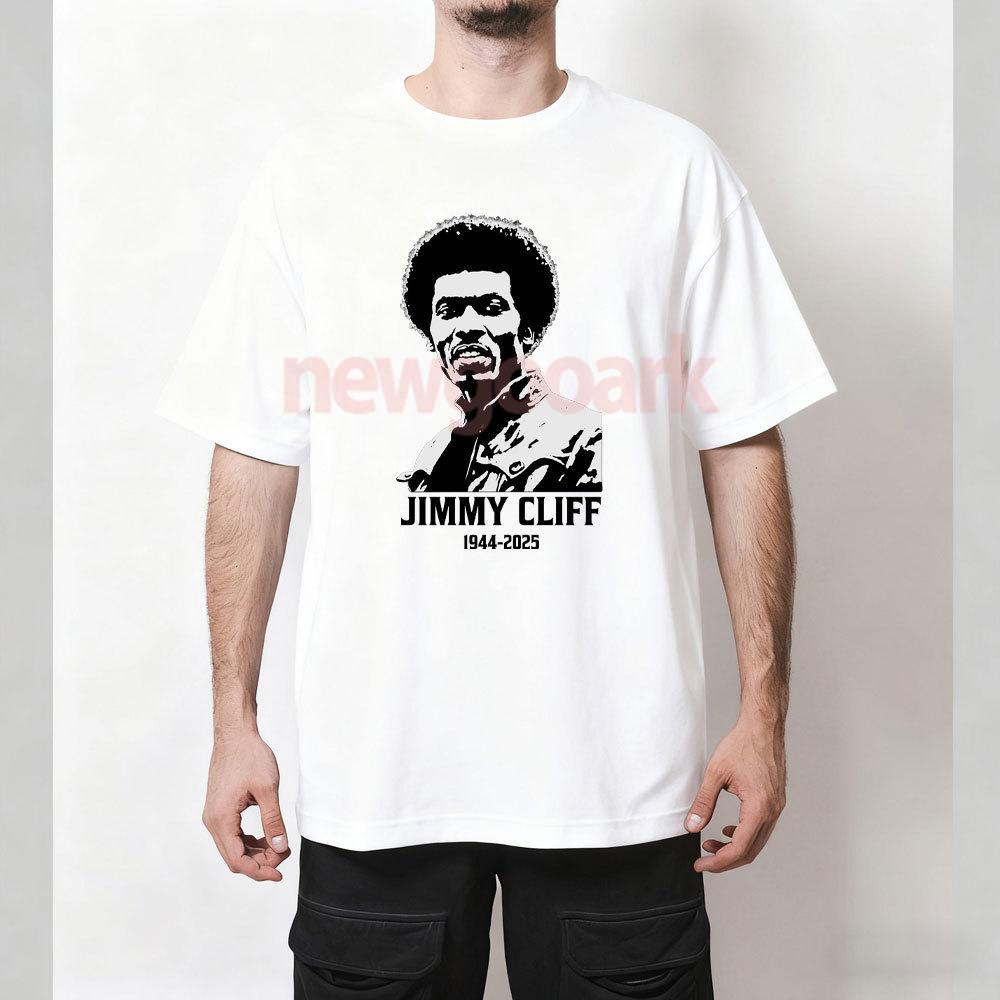 Jimmy Cliff RIP 1944 2025 Graphic T Shirts RIP Jimmy Cliff Thank You for The Memories Tshirt Woman Man Fans Cotton Shortsleev