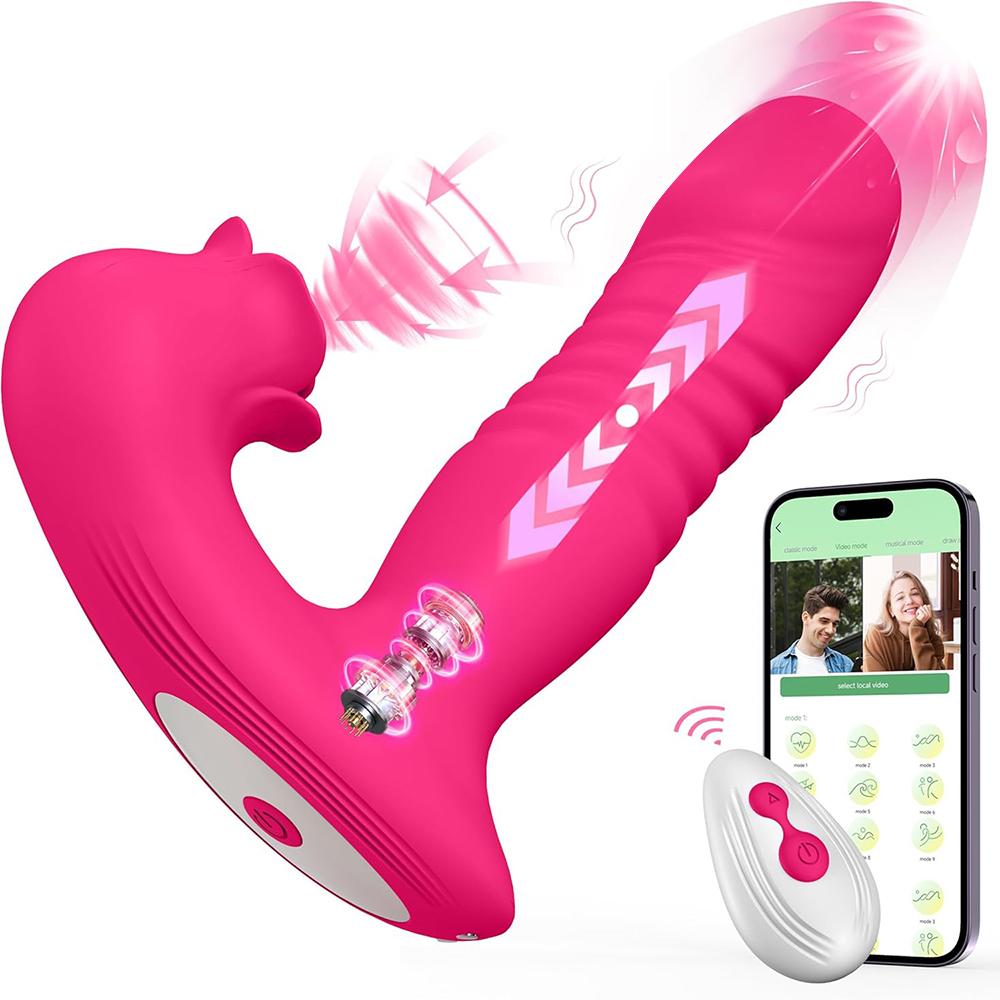 ПРИЛОЖЕНИЕ Вибратор в форме розы с сильным всасыванием, носимый женский стимулятор точки G и клитора, женская игрушка, клиторальный мастурбатор, дилдо, секс-игрушка