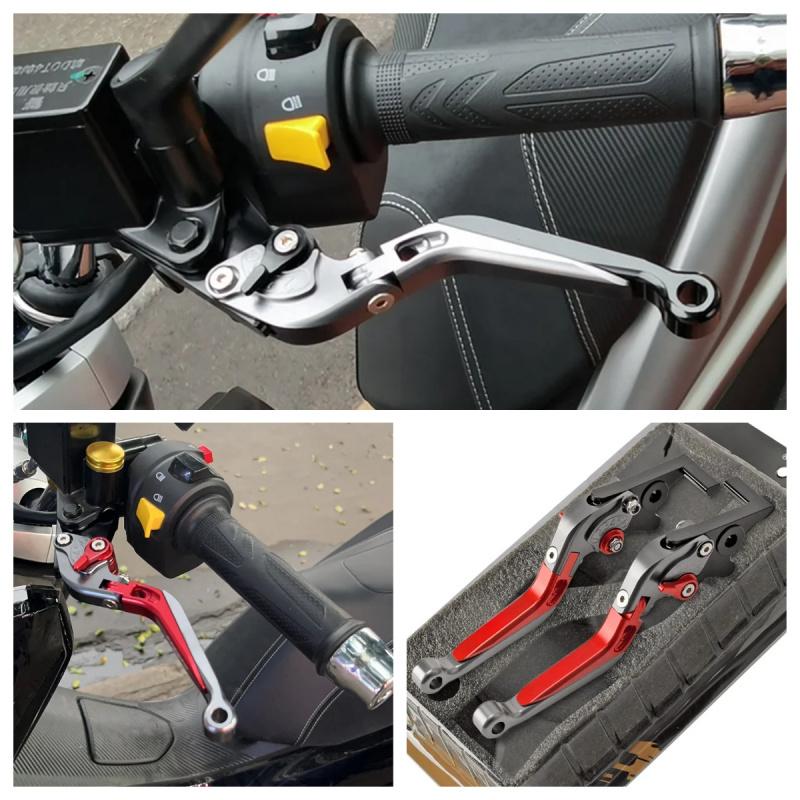 Chekis Is Suitable for Haojue Uhr125 Uhr150 Motorcycle Modified Brake Lever Brake Handlebar Front and Rear Disc Brake Aluminum A