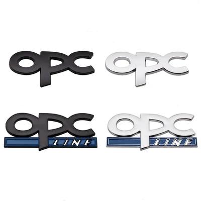 3D Metal OPC Line Car Rear Boot Багажник Эмблема Значок Наклейка Аксессуары Для Insignia Corsa E Astra HJD Zafira Vectra