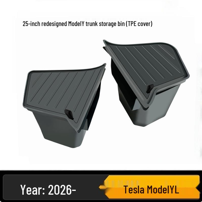 Экологичные всепогодные коврики из ТПЭ для пола и багажника для Tesla Model Y