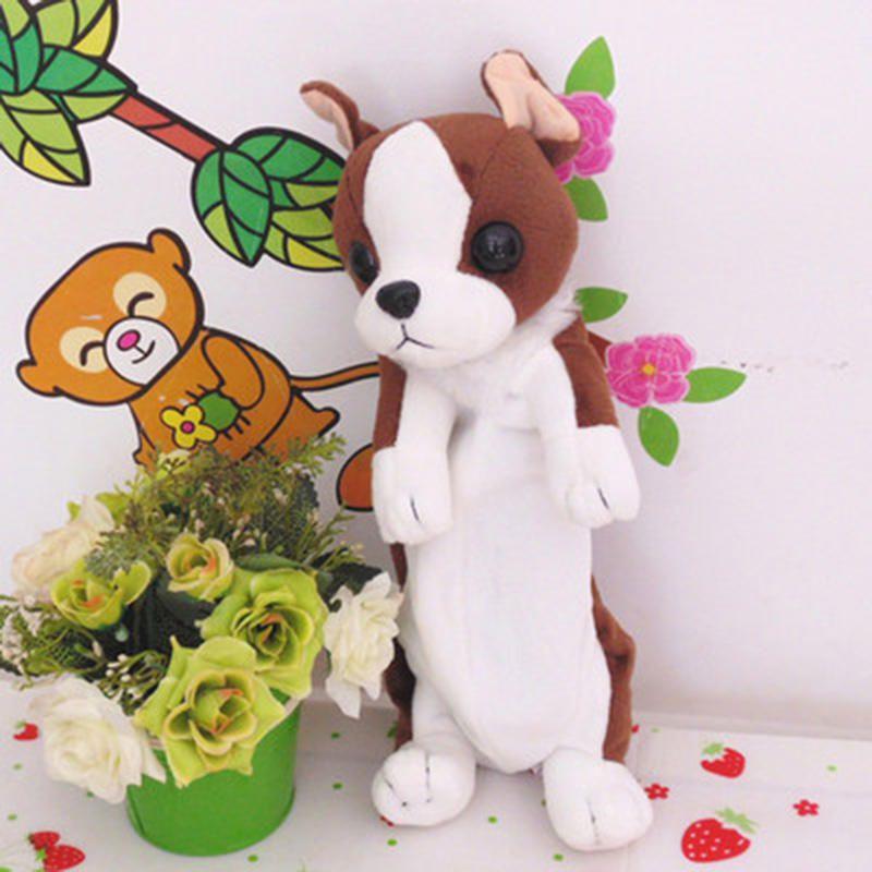 Очаровательный Кавайный Пес Пенал Плюшевый Пенал Идеально Подходит Для Хранения Косметики И Канцелярских Принадлежностей