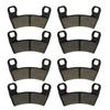 Motorcycle Parts Front Rear Brake Pads Kit For POLARIS UTV RZR S 1000 EPS 2016 2017 RZR S 900 EPS 2015 2016