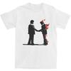 Vintage Wish You Were Here Rock T Shirt Men Women's Cotton Fan Gift Tees Shirt Summer Clothes
