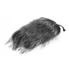 Universal Professional Microphone Furry Windscreen Flexible Mount Fur Windshield for Rode VMGO Video Mic GO, VideoMic