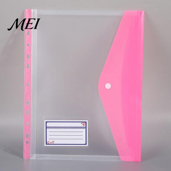 A4 Letter Size Storage Pouches 11-Hole Expanding File Pocket, Assorted Colors Large Capacity Document School Course Material Holders, Waterproof