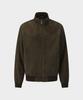 Brooks Brothers Suede Bomber Jacket (Brown) (Bbljmnf301)