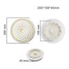 Optimized Silicone Cake Pan, Non-Stick Spiral Design for Baking & Kitchen Use