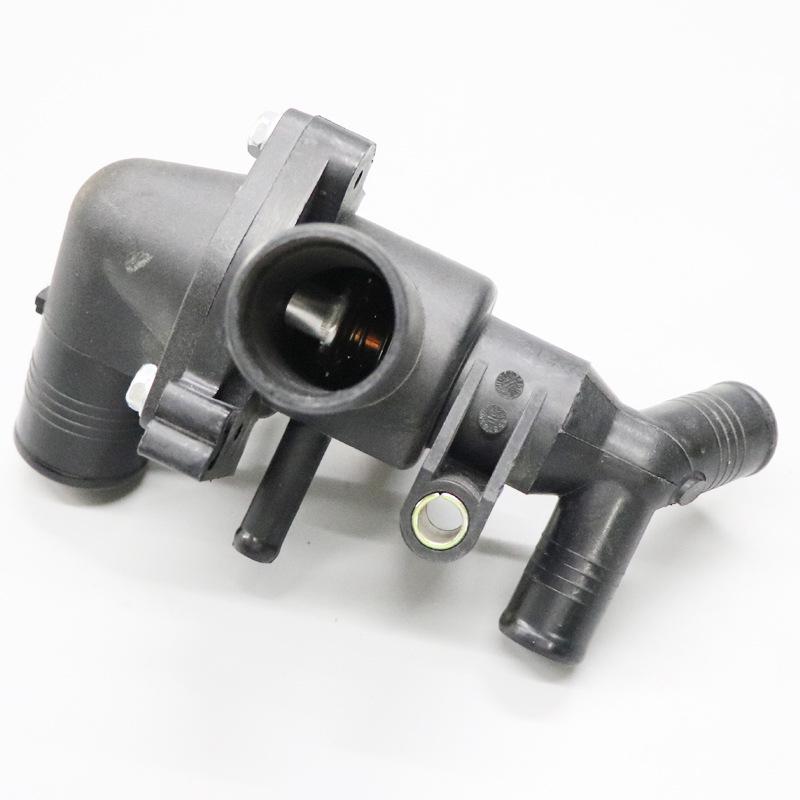 Jiangling V348 Thermostat Assembly: Thermostat Seat, Cover, and Water Temperature Regulator