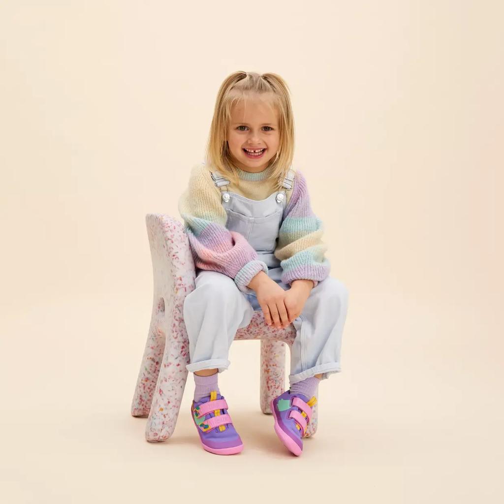 Buty dziecięce Affenzahn Halbschuh Baumwolle Lucky Creative Toucan (00391-40120)