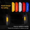 2025 Hot 4PCS Car Door Reflective Sticker Warning Reflector Sticker Decal Auto Styling for Mercedes benz A B C E G CLA GLK CLASS
