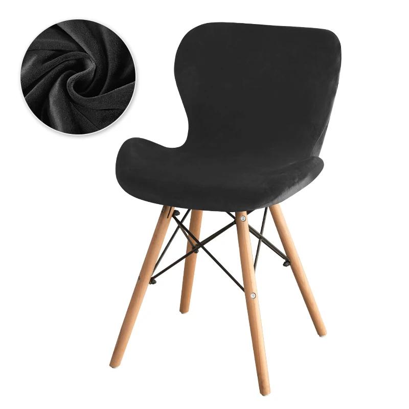 Чехол на стул Velvet Butterfly, муравей, изогнутый, барный, стул, чехол для стула, обеденный, чехлы для стульев, акцент, чехлы для стульев, Funda Silla Asiento