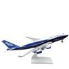 1/250 Scale 747 30cm Original Model B747 Prototype Airways Airplane Model Resin Diecast Aircraft Model Kit with Wheels for Plane