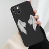 Фантазийный чехол для телефона с крыльями ангела для iPhone 17 Pro Max 15 14 13 11 12 16 Pro Max mini 15 16 Plus 16e 17 Air