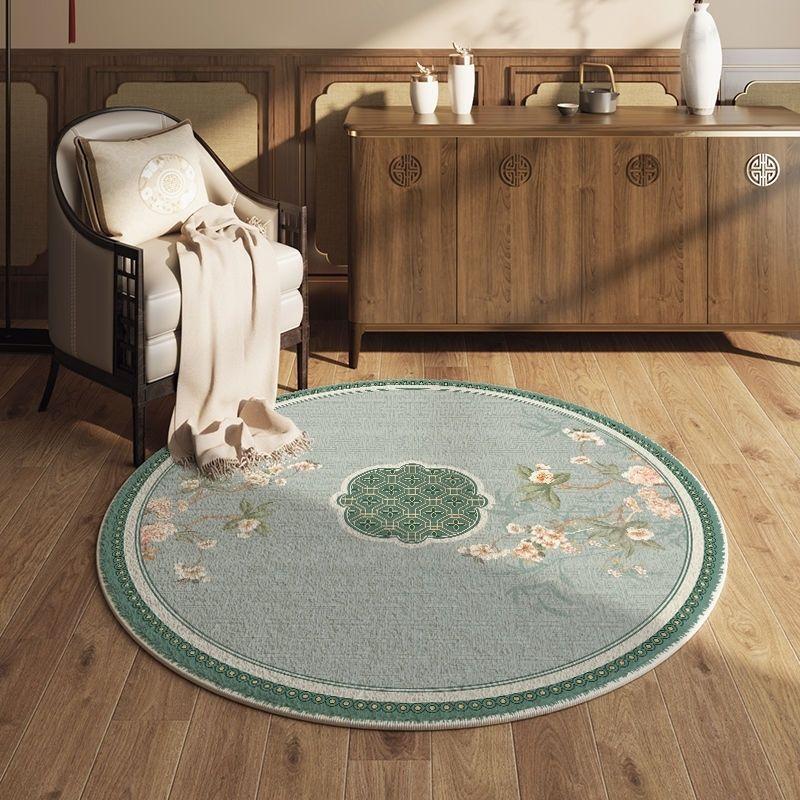 Classical Circular Carpet Chinese Style Home Living Room Retro Light Luxury Simple Ethnic Style