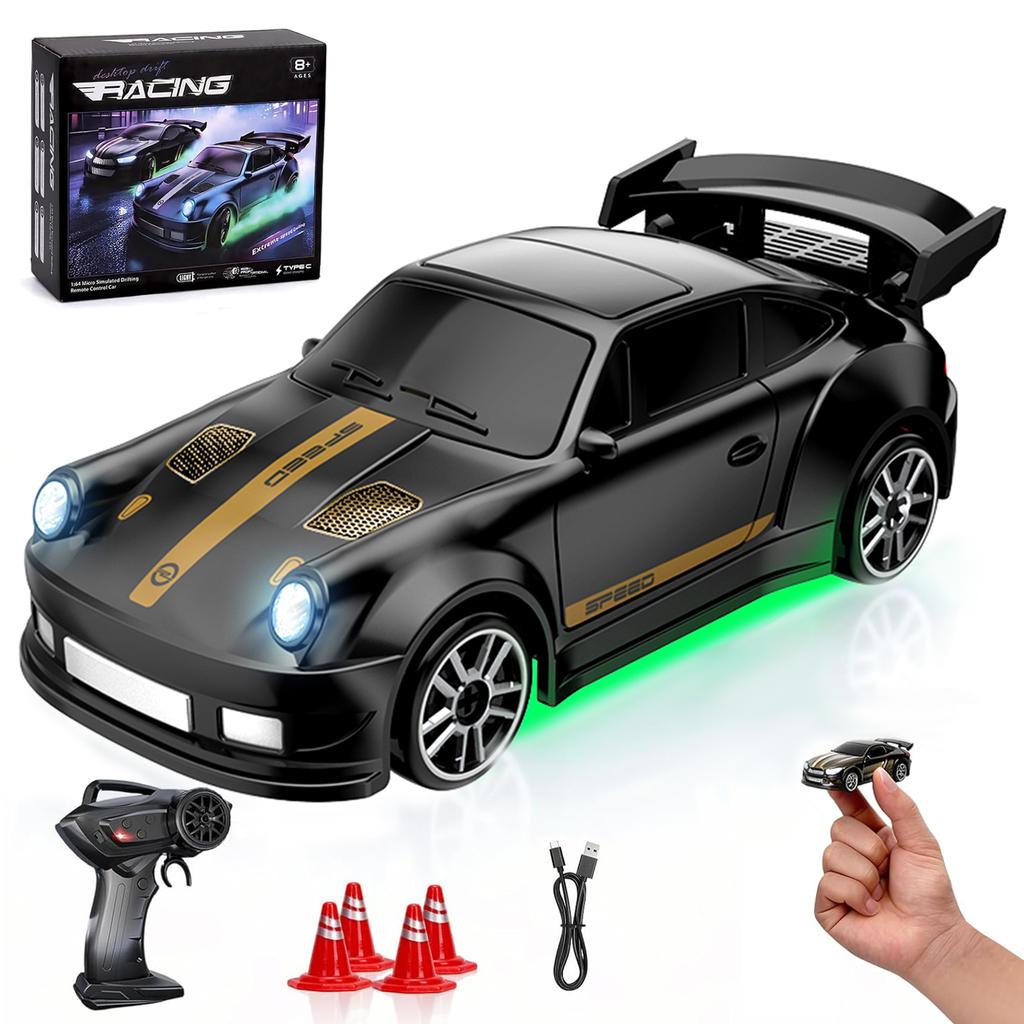 1:64 Mini Remote Control Car, RC Racing Toy, Simulation Model, Stunt Drift, Kids' Favorite Toy, Perfect for Holiday Gifts