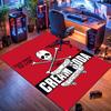 Cream soda skull-themed rug, suitable for living room, bedroom, game room, computer room and home décor.