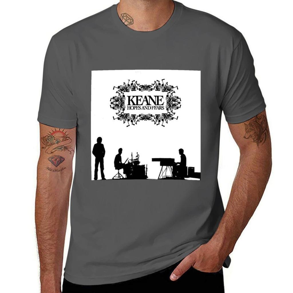 Keane Hopes And Fears Tshirt Plus Size Short Sleeve Tshirt