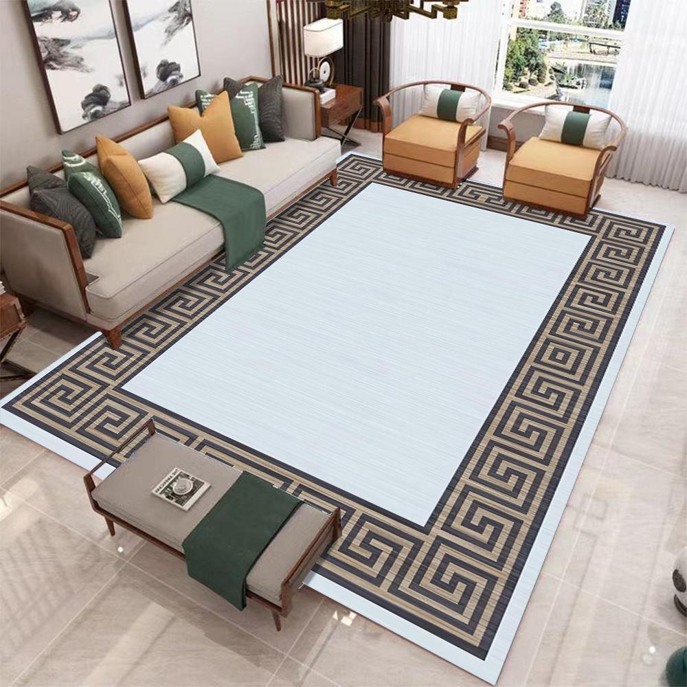 New Chinese-style Carpet for Living Room Modern Bedroom Floor Mat Chinese Style Room Bedside Mat