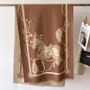 Fashion Cashmere Scarves For Women Winter Shawls Wraps Luxury Print Neckerchief Long Stoles Pashmina Warm Hijab Scarf For Ladies
