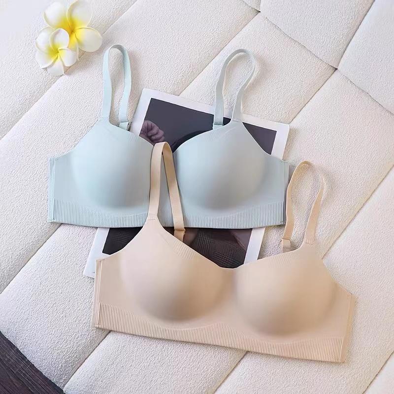 Sexy Bra for Women Seamless Invisible Bra Wire Free Bralette Girls Comfort Underwear One-piece Thin Cup Brassiere U Back Lingerie