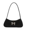 High-End Niche Design Bow Underarm Bag Women'S Fashion Retro Versatile Shoulder Handbag