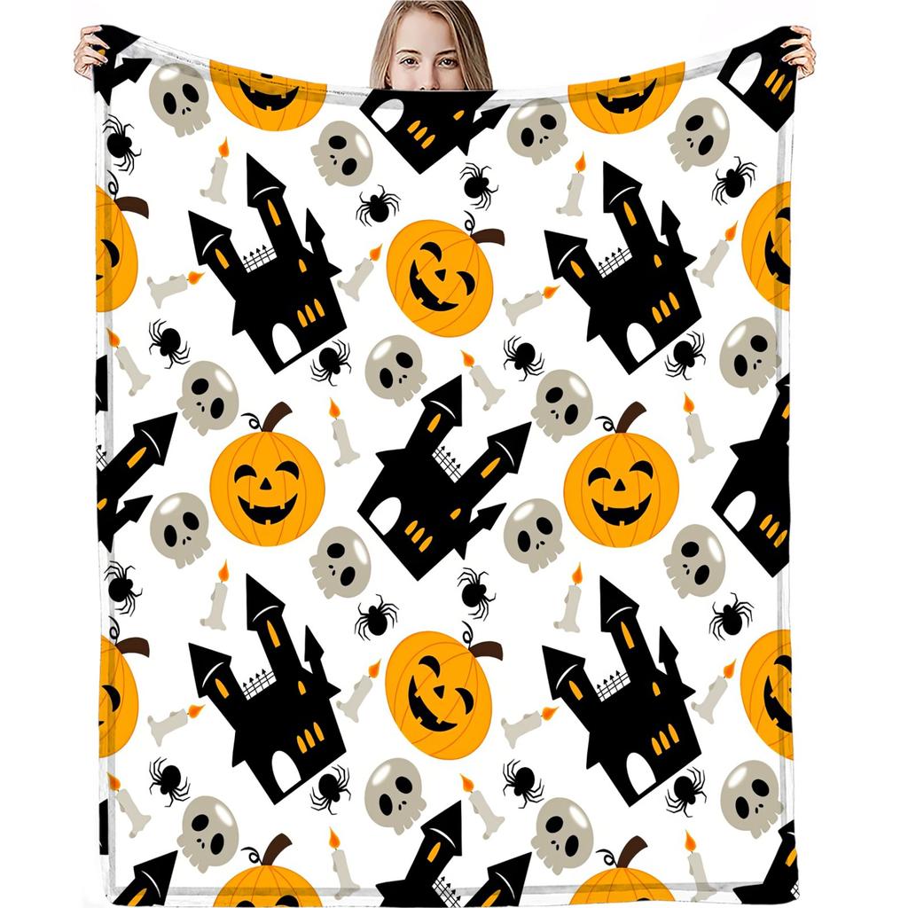 Halloween Print Blanket
