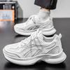 Fashion Men's Sneakers Breathable Mesh Casual Shoes Platform Dad Shoes Youth Student Sneaker Outdoor Training Shoes for Men Tenis Hombre