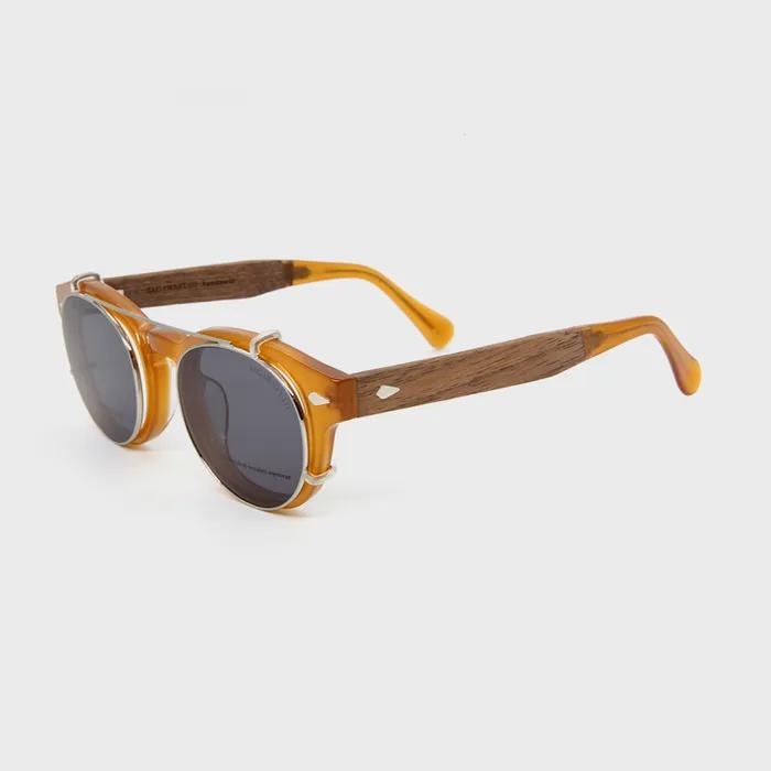 Zenn t01 & Clip-on (gold brown, silver gray)