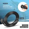 720106-1 EC M3 14W10 Transducer Extension Cable 14-pin Fit for Humminbird APEX XPLORE SOLIX and Onix Series Fish Finders