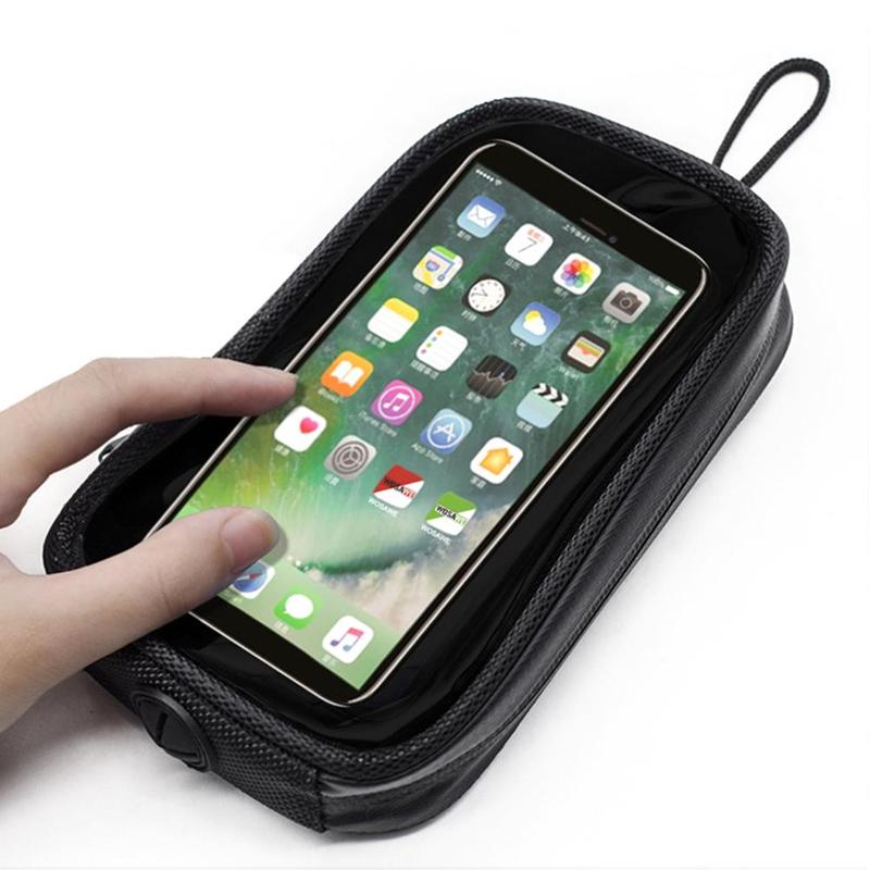 Universal Motorcycle Fuel Tank Bag With Magnetic Waterproof Moto Fuel Tank For Mobile Phone Holder Case Transparent Touch Screen